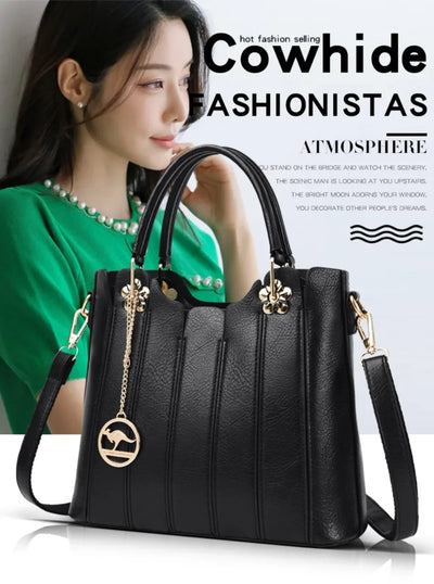 Genuine Brand Luxury Handbag Women Bags Designer High Quality Leather Handbags Large Capacity Shoulder Crossbody Bags for Women