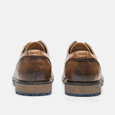 Men's Formal Shoes British Retro Brogue Shoes Mens Casual Business Leather Oxfords Men Office Dress Shoe Flats