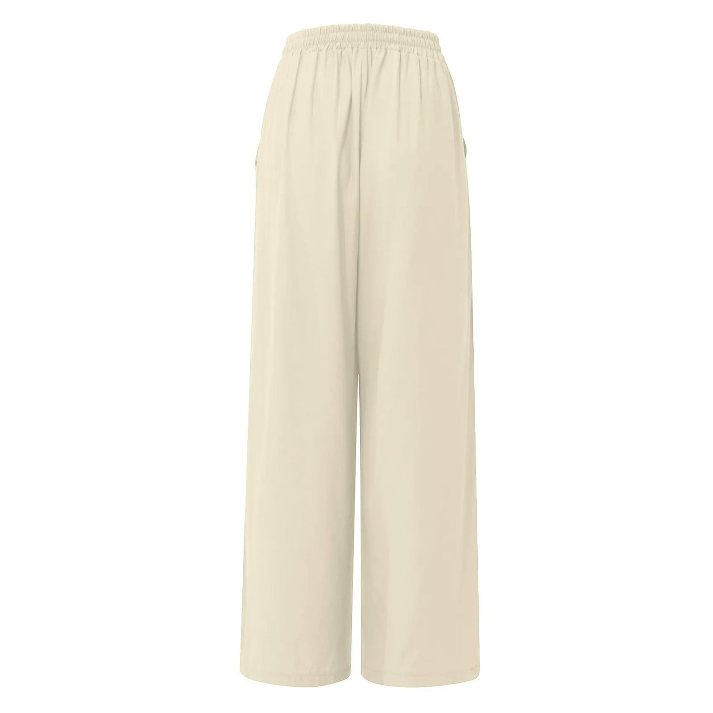 Women's Wide Leg Pants High Waist Casual trousers Solid Color Elastic Waist Tie Belt Loose Sweatpants gym pantalones de mujer