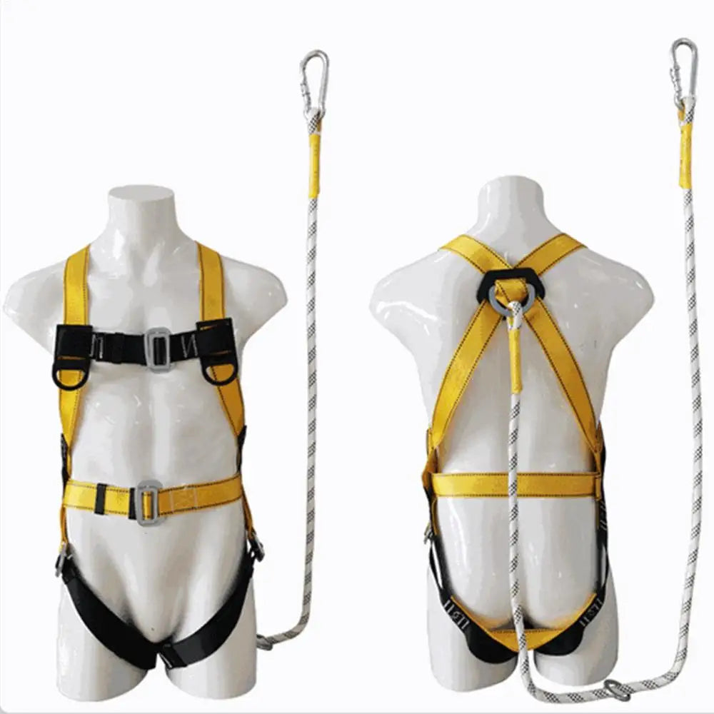 Aerial Work Safety Belt Full Body Five Point Harness Safety Rope for Outdoor Climbing Training Construction Protection Equipment
