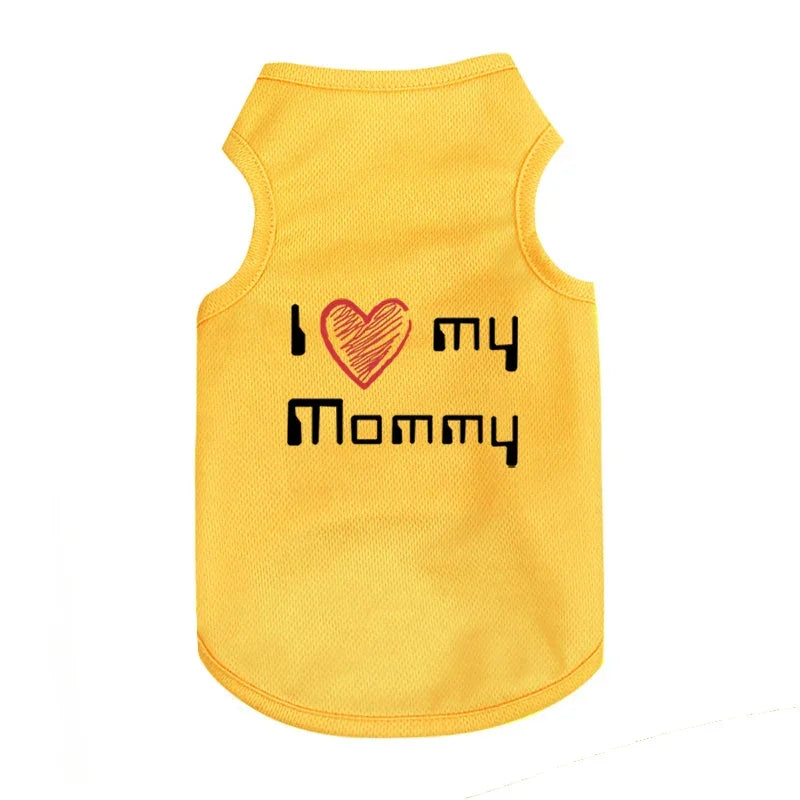 Cool summer vest for dogs and cats: soft and breathable material for pet comfort in summer