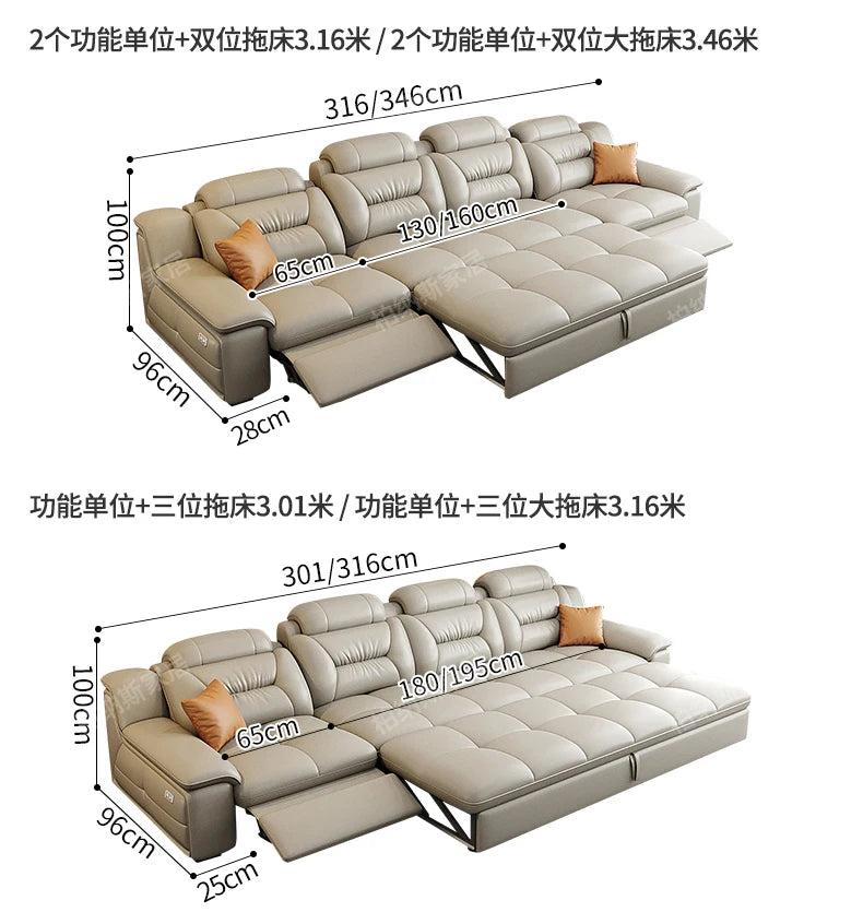 Multifunctional Designer Sofas Modern Luxury Living Room Comfortable Sofa Bed Lounge Adult American Sillon Cama Salon Furniture