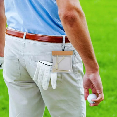 Golf Pouch Bag Golf Tees Bag Easy To Carry Durable Lightweight Golf Ball Storage Bag For Outdoors Sports Golf Accessories