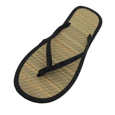 Fashion Women Flip Flop Flat Sandals Summer 2025 Silent Rattan Comfortable Beach Slippers Casual Minimalist Thong Sandals