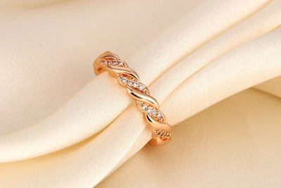 Luxury W Letter Ring - Gold Plated with Row Diamonds, Elegant Adjustable Statement Piece, Dainty Feminine Jewelry