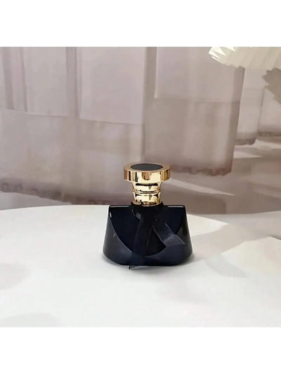 Luxury 1.01oz Glass Perfume Atomizer - Portable, Refillable & Scent-Free Spray Bottle for Travel & Cosmetics, Empty Bottle