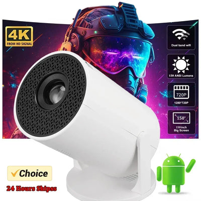 Projector  270° Adjustable LED 1080P Portable Movie Projector for Android Phone USB TV Stick Laptop
