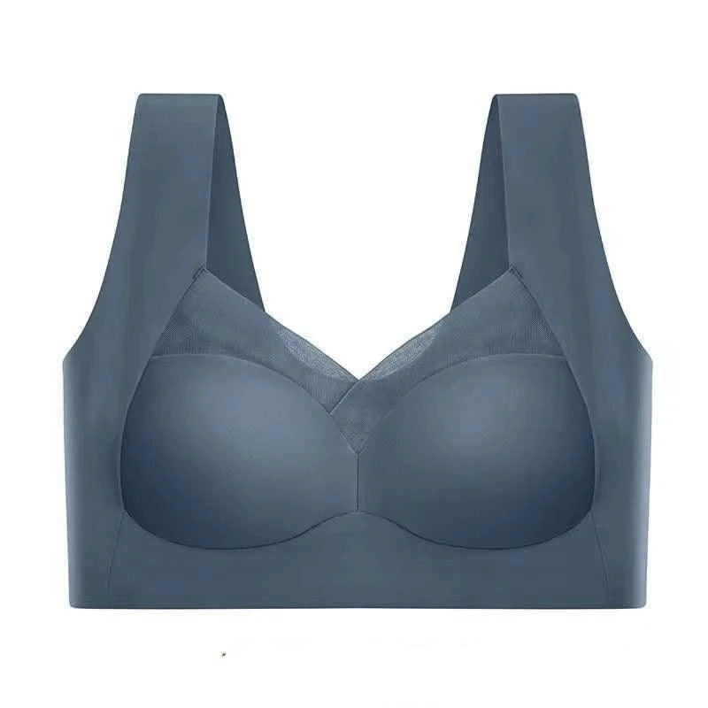 Women's Sexy Sports Bra Seamless Elastic Shockproof Yoga Underwear Fitness Vest Bralette
