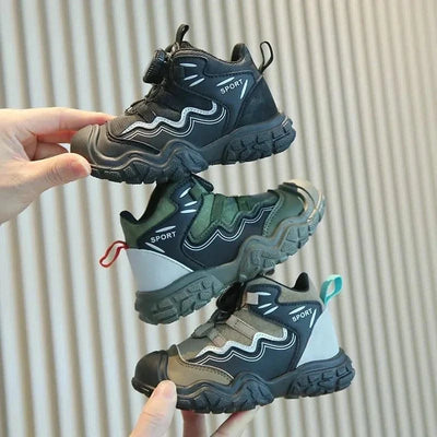 2025 New Children's Sports Shoes Boys School Unisex Versatile Kid Sneakers Fashion Non-slip Breathable Girls Causal Sneakers - Elanique
