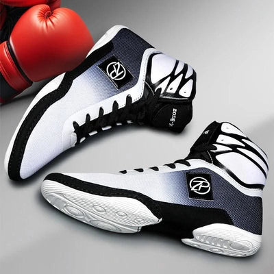 2024 New Wrestling Shoes for Men Non Slip Breathable Boxing Sneakers Wrestling Training Shoes Wear-Resisting Combat Sneakers