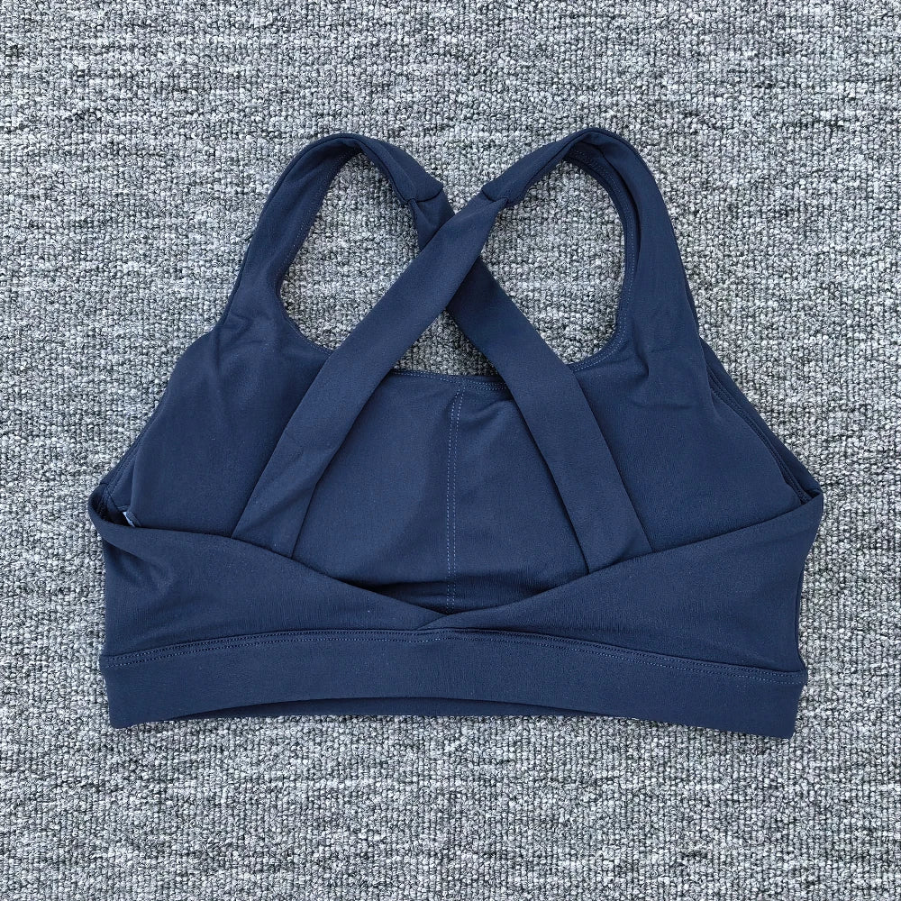 Breathable Sports Bra for Women, Fitness Top, Push Up Sport Bra, Fixed Pad, Yoga Underwear, Sport Tops Running Vest, Gym Wear