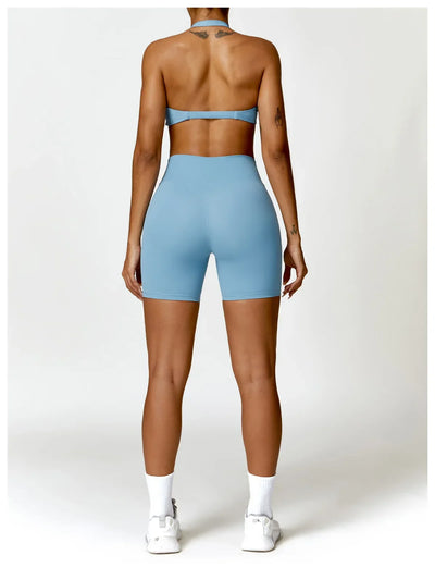 Women Seamless Yoga Set 2PCS Gym Workout Clothes for Female Push Up Bra High Waist Leggings Sexy Fitness Sportswear Sports Suits