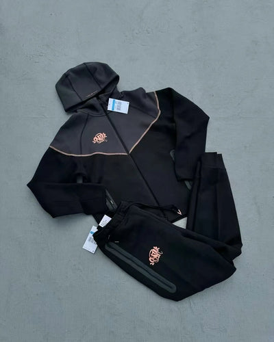 Original Independent Synaworld Windwalker Set Cench Long Sve Jaet And Pants Casual Sportswear for Young Men