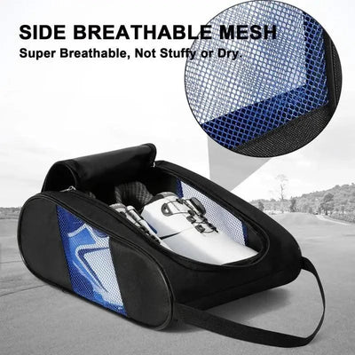 Golf Shoes Bag Athletic Golf Shoe Bag Outdoor Golf Bags Travel Shoes Bags Team Shoe Bag Waterproof Golf Supplies Accessories