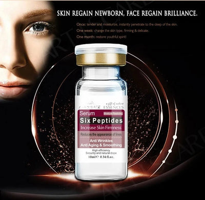 Six Peptides Face Serum 5pcs/10pcs/Lot for Moisturizing Facial Essence Skin Care Peptide Face Liquid