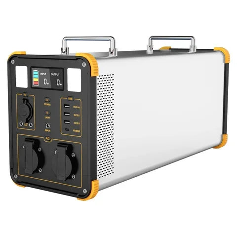 Portable Power Station 1000W  Solar   Outdoor Energy Storage  Supply