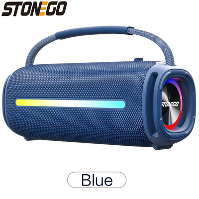 Portable Bluetooth 5.3 Speaker RGB Lantern Waterproof IPX6 High Power Audio Outdoor Wireless Speaker