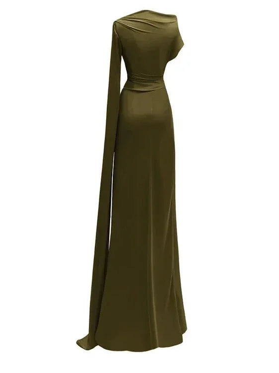 luxury Women 2024 Sexy Sleeveless Elegant party dress Hollowed Out High Waisted long sleeved high waisted fishtail long dresses