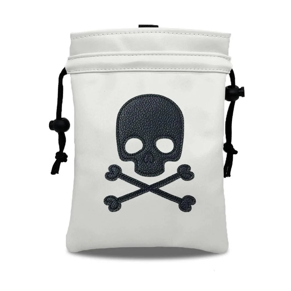 Golf course golf balls and serving upright bags with drawstrings for women