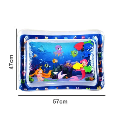 Baby Water Play Mat PVC Inflatable Cushion Infant Tummy Time Summer Toddler Water Pad Kids Early Education Developing Toys Gift