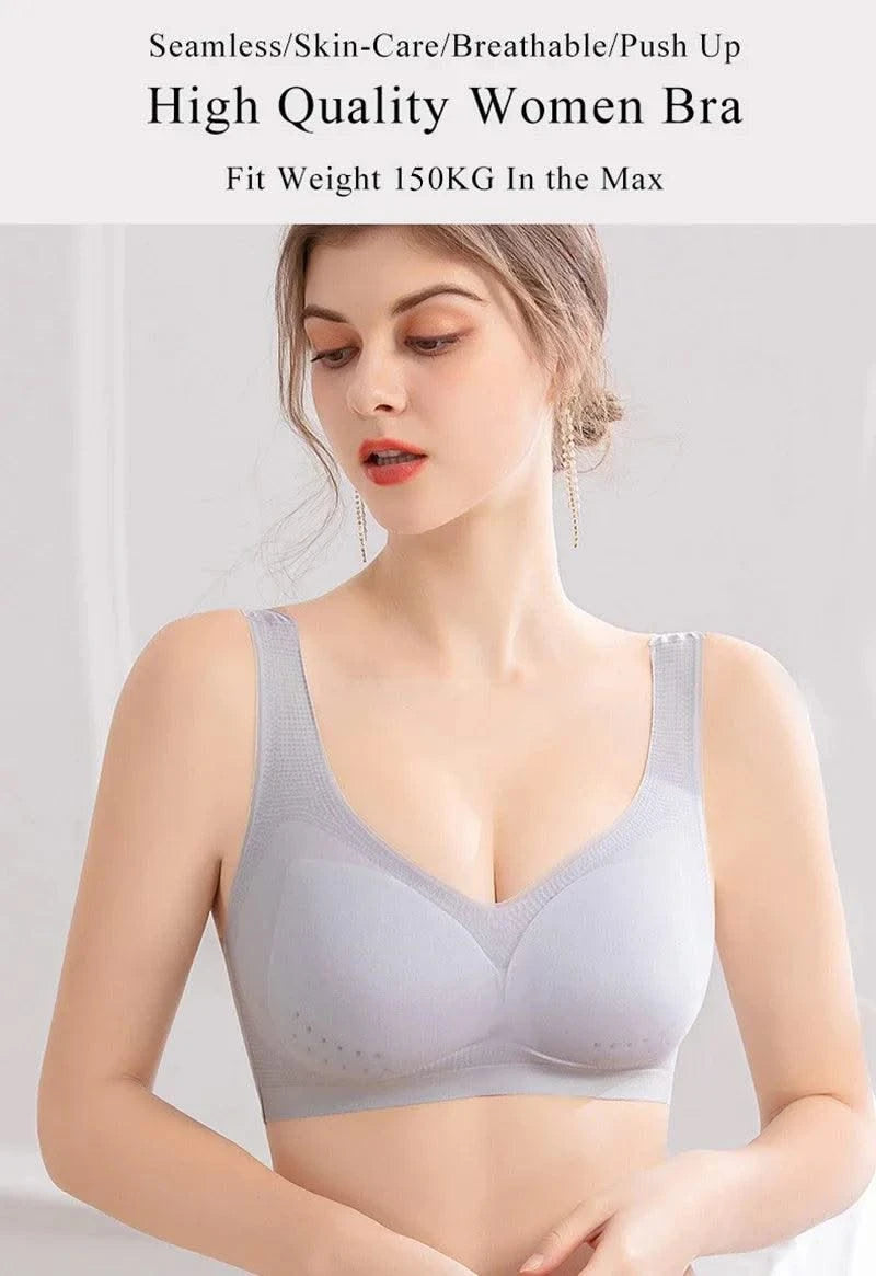 Plus Size Bra 5XL Seamless Bras For Women Underwear