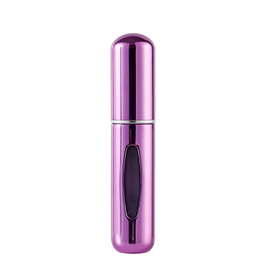 Luxury travel mini perfume bottle, charging base, direct charging, perfume sample, aluminum alloy material