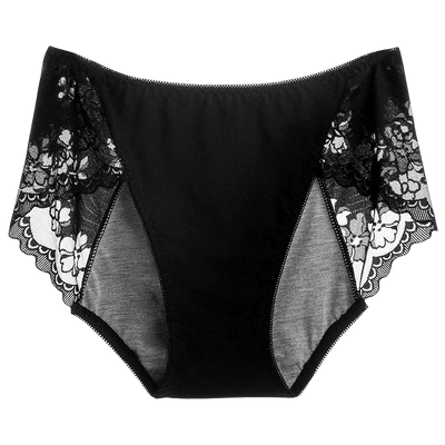 Women's Leak Proof Menstrual Panties lace Breathable SexysWaterproof Mid Waist Physiological Period Seamless  Underwear