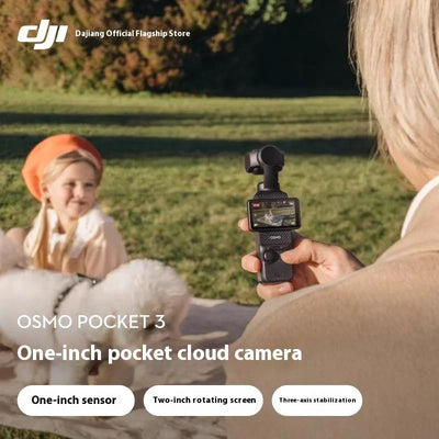 DJI Osmo Pocket 3 Handheld PTZ Smart Travel with An Inch Pocket PTZ Camera Handheld Vlog Camera Outdoorl Gifts