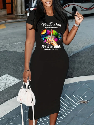 Women's Summer Short Sleeved Sexy Dress