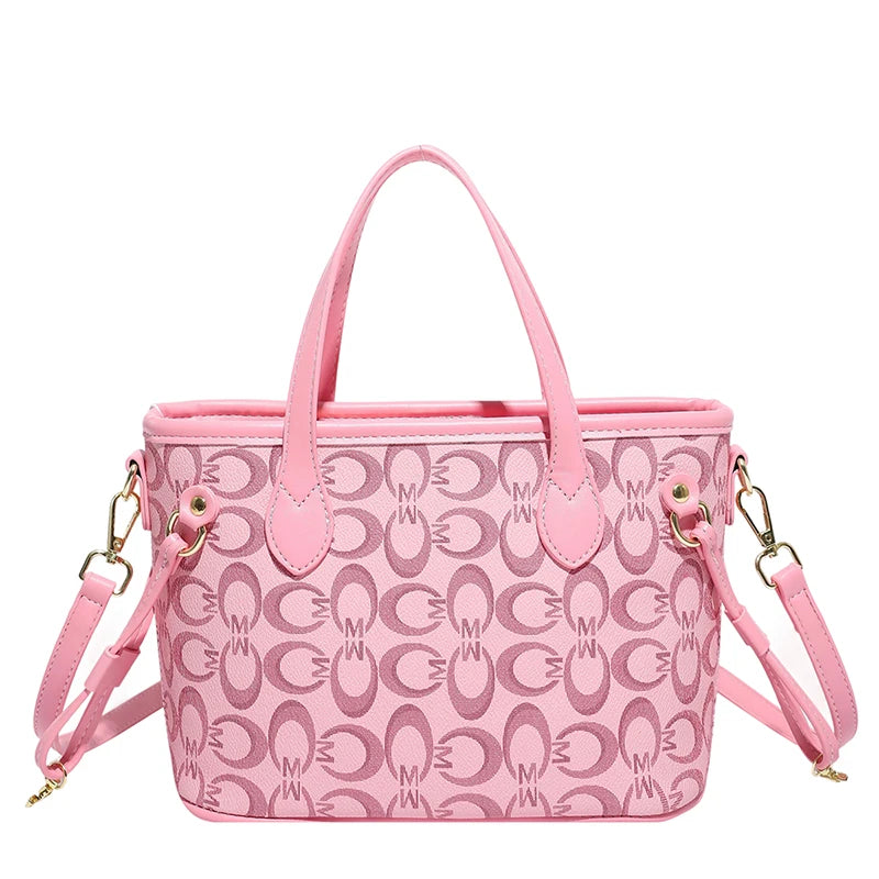 Famous Designer Inspired Women's Shoulder Bag Premium Leather Handbags Ladies Elegant Top Handle Purse Classic Tote