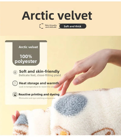 Autumn Winter Wearable Outdoors Loungewear Women Flannel Long Sleeve Cartoon Pullover Nightgown Lady Style Female Sleepwear