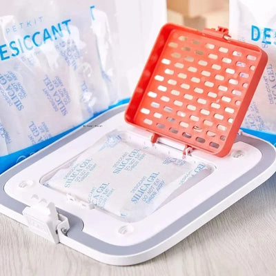 Smart Feeder Desiccant for Cat Dog Pets Smart Automatic Feeder Cat Bowl Dog Litter & Housebreaking Sandboxes for Cat