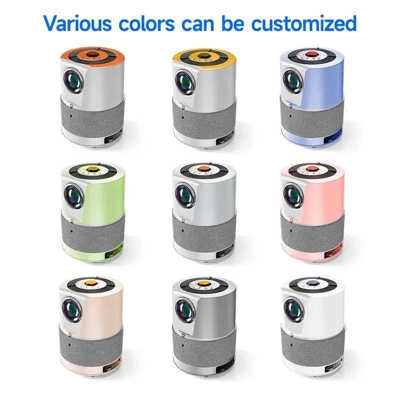 Projector2024 New Products Portable Projector Mini Android Lcd 4K Smart Tvs HD 4K 1080P Home Theater Projector