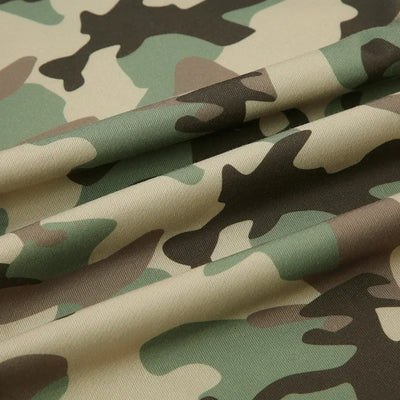 Camouflage Print Loose Casual 2 Piece Set Women Tracksuits Full Sleeve Zipper Hooded Sweatshirts Top + Wide Leg Pants Suits