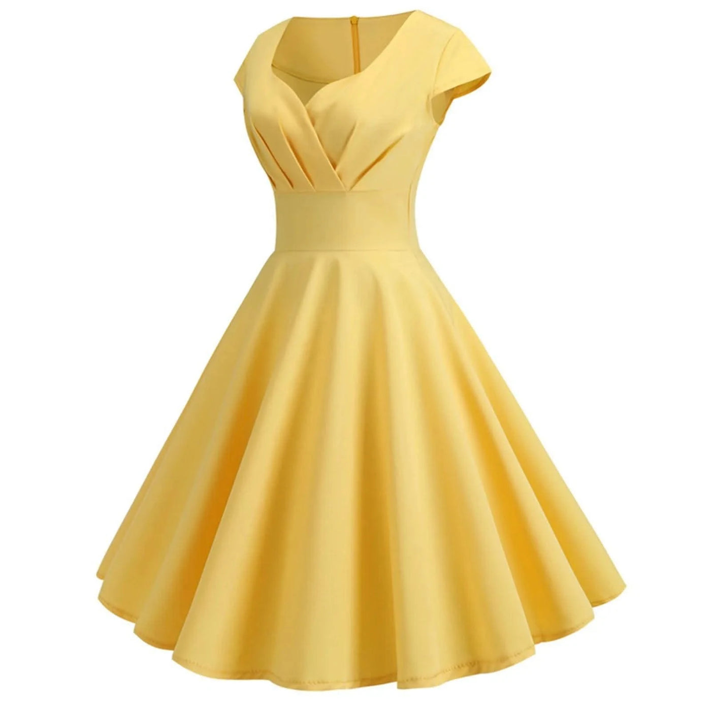 Pink Summer Elegant Party Midi Dress Women V Neck Vintage Robe Elegant Vintage Rockabilly Pin Up Party Office Midi Dresses