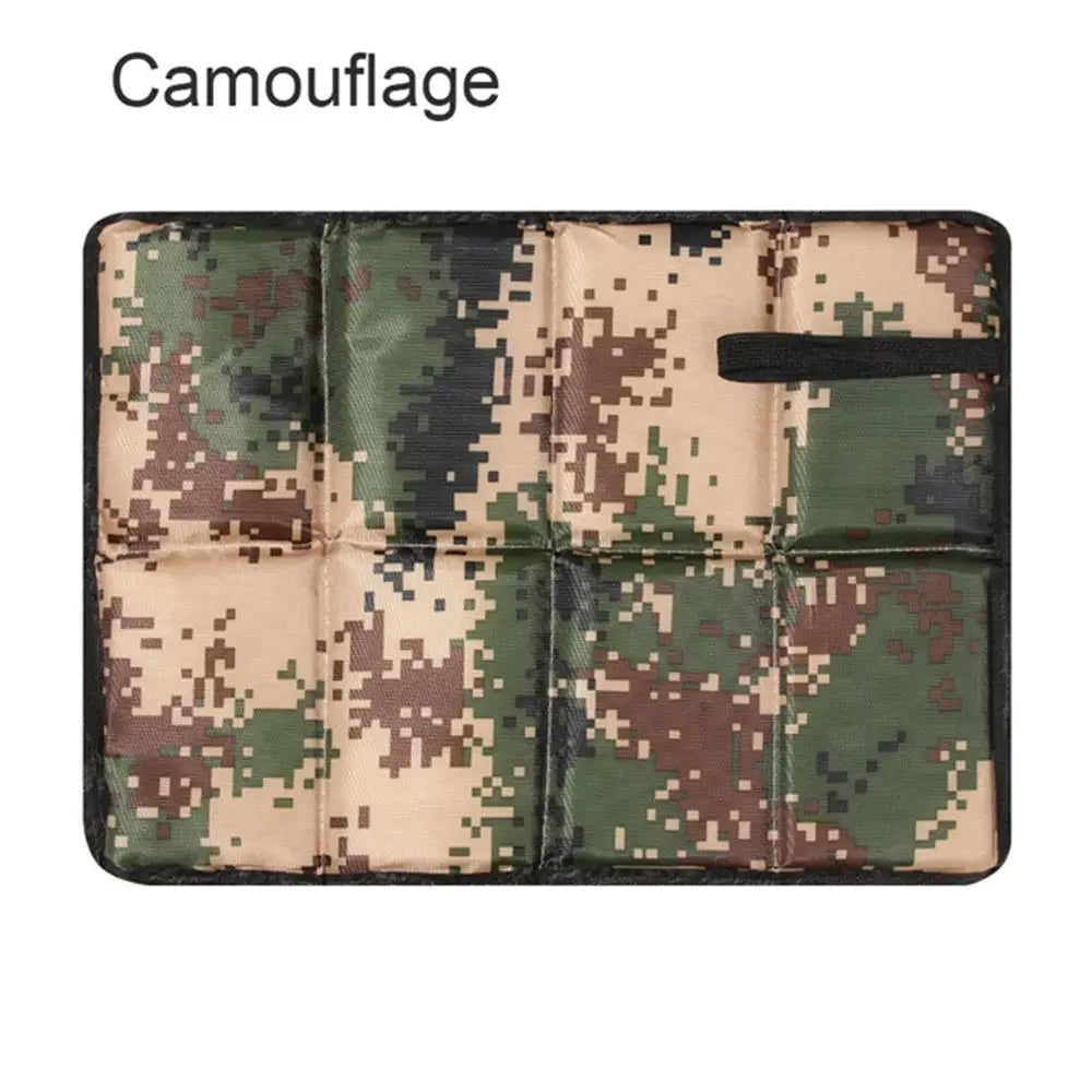 Seat Cushion Outdoor Portable Waterproof Oxford Cloth Beach Mat Comfort Foldable Seat Foam Pad For Outdoor Activities Camping