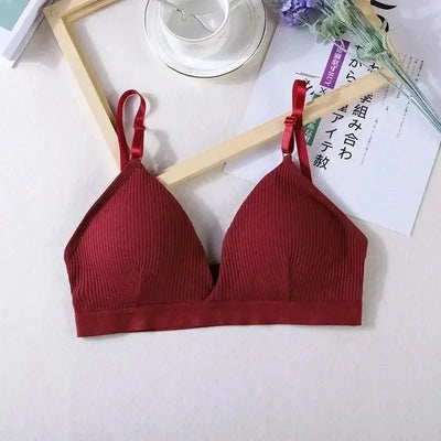 Women Yoga Sports Bras Triangle Cup Underwear