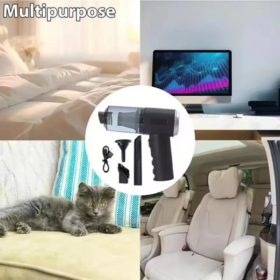 New Car Vacuum Cleaner Portable Small Vacuum Cleaner For Multi Purpose Vehicles Small Household Pump Handheld Car Vacuum Cleaner