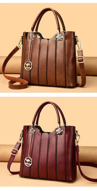 Genuine Brand Luxury Handbag Women Bags Designer High Quality Leather Handbags Large Capacity Shoulder Crossbody Bags for Women