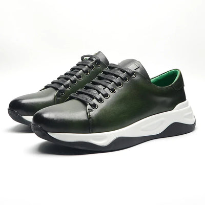 Classy Man Sneakers Luxury Brand Designer Lightweight Cowhide Genuine Leather Casual Social Men's Oxford Shoes Autumn Winter