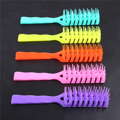 Vent Brush Hair Brush 7 Row Vent Brush With Ball Tipped Bristles for Wet Short Curly Straight Hair Blow Drying Quickly