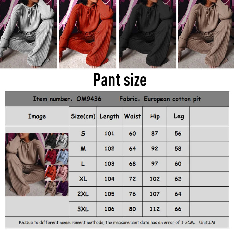 2023 Autumn Casual Wear Women Lounge Tracksuit 2 Piece Set Loose Lounge Sets Ladies Hooded Sweat Suit Outfits Female