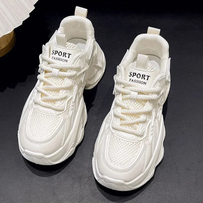 Athletic Sports Shoes for Women Mesh Breathable Casual Sneakers Woman Footwear Designer Luxury Y2k Fashion Deals Walking Stylish