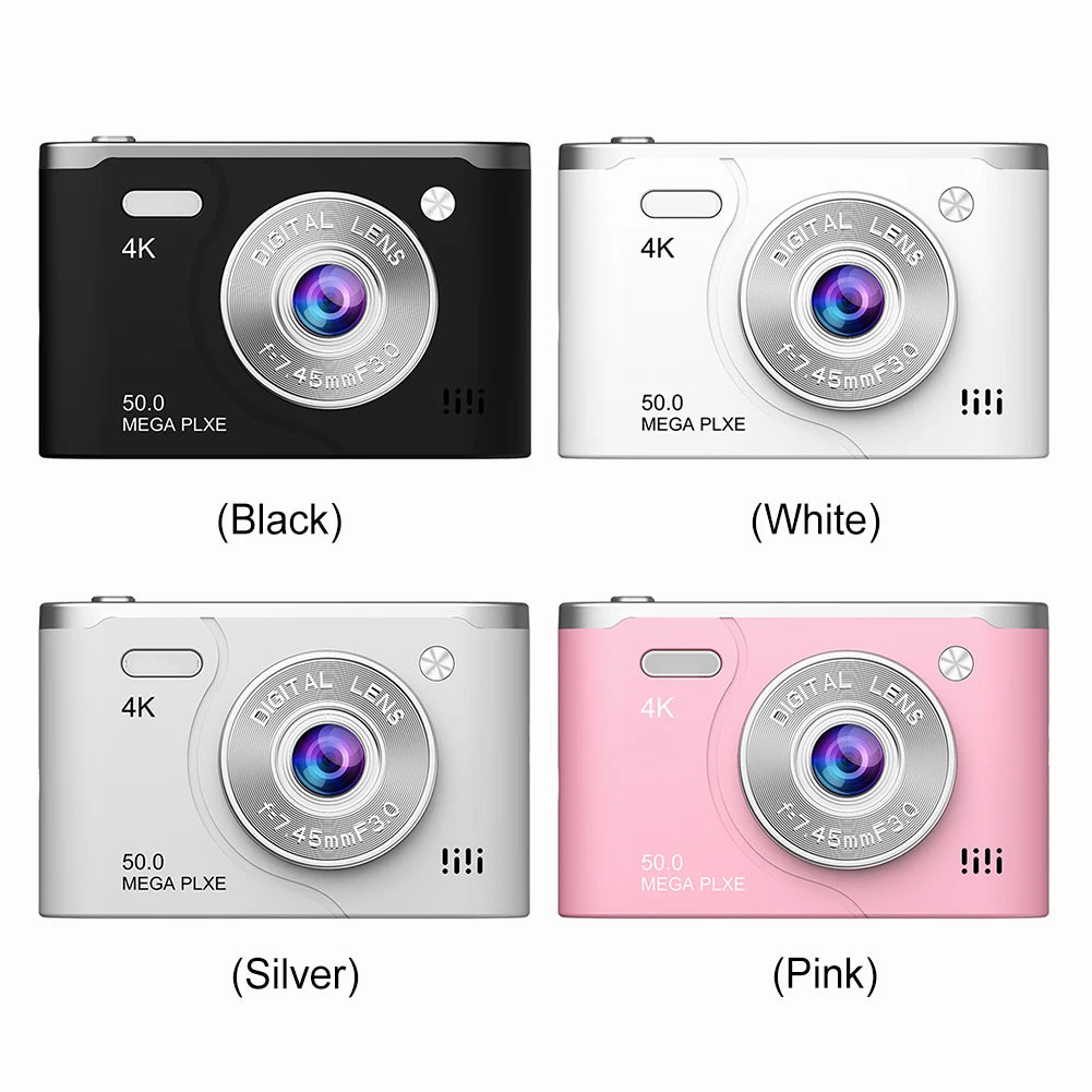 Digital Camera 8x Digital Zoom Portable Compact Camera 2.4inch LCD Photography Camera Photo Video Camera for Travel and Students