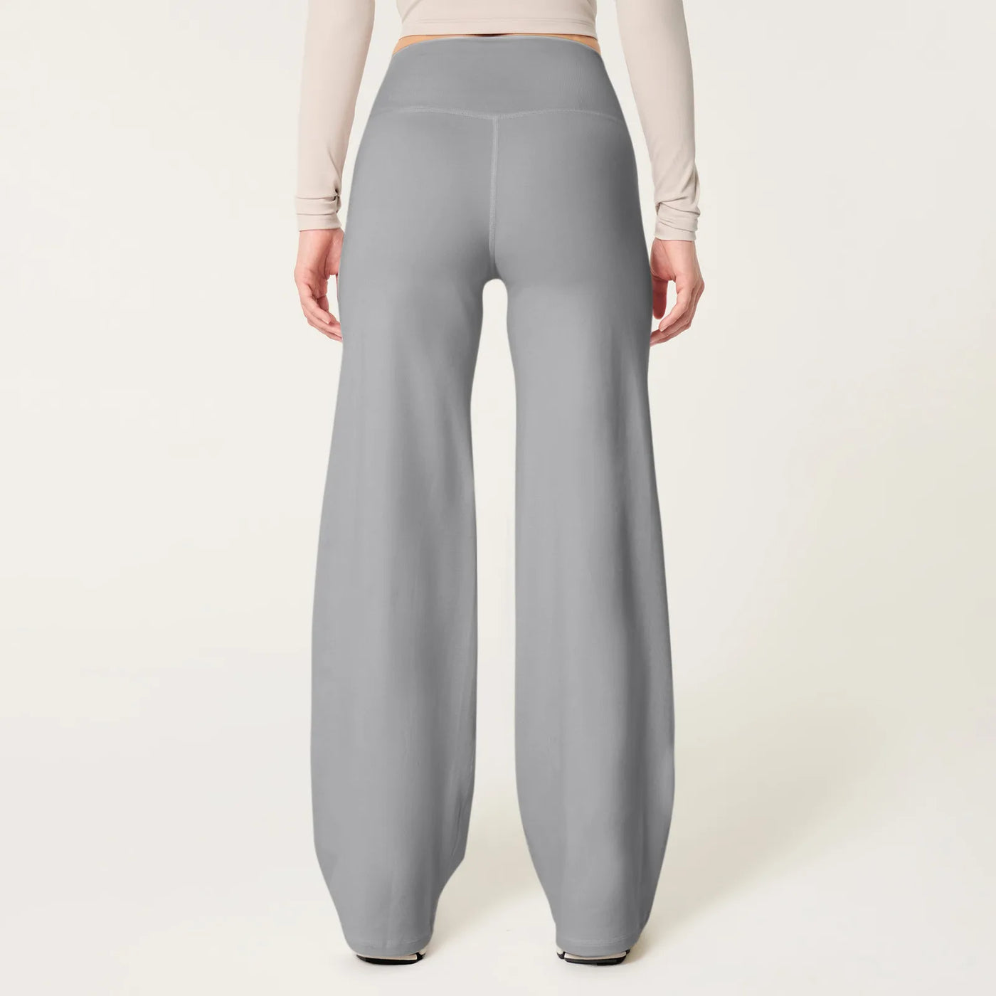 Wide Leg Pants For Women Yoga Pants High Waist Sweatpants With Pockets Stretch Pants Comfy Workout Sports Sweatpants Leggings
