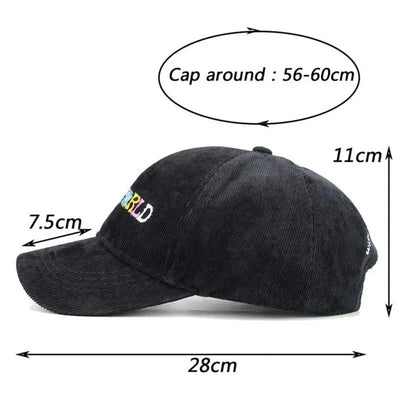 100% Cotton ASTROWORLD Baseball Caps Travis Scotts Unisex Astroworld Dad Hat Cap High Quality Embroidery Man Women Summer Hats