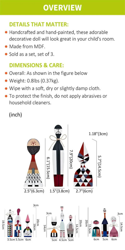 Home Decor Living Room Kawaii Accessory Sculptures & Figurines Character Shapes Adorable Wood Handcrafted Europe Household Items