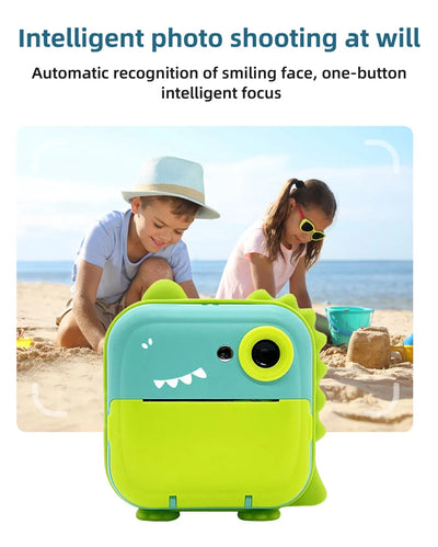 Digital Children Camera For Photography Instant Print Photo Kids Camera Mini Thermal Printer Video Educational Toys Gift