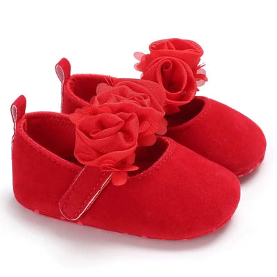 Children's Soft-Soled Flat Shoes With Design | Baby Shoes For All Seasons 0-1 Year Old |Girls Princess Shoes | First Walkers