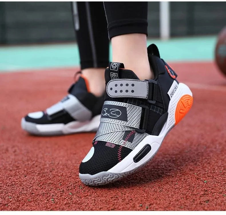 2025 New Children's Basketball Shoes For Boys Girls Non-slip Kids Sport Shoes Lightweight Outdoor Sneakers Trainers Footwear - Elanique
